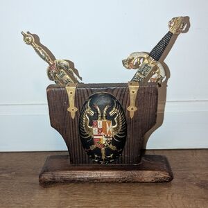 Emperor Charles V Coat of Arms Letter Openers